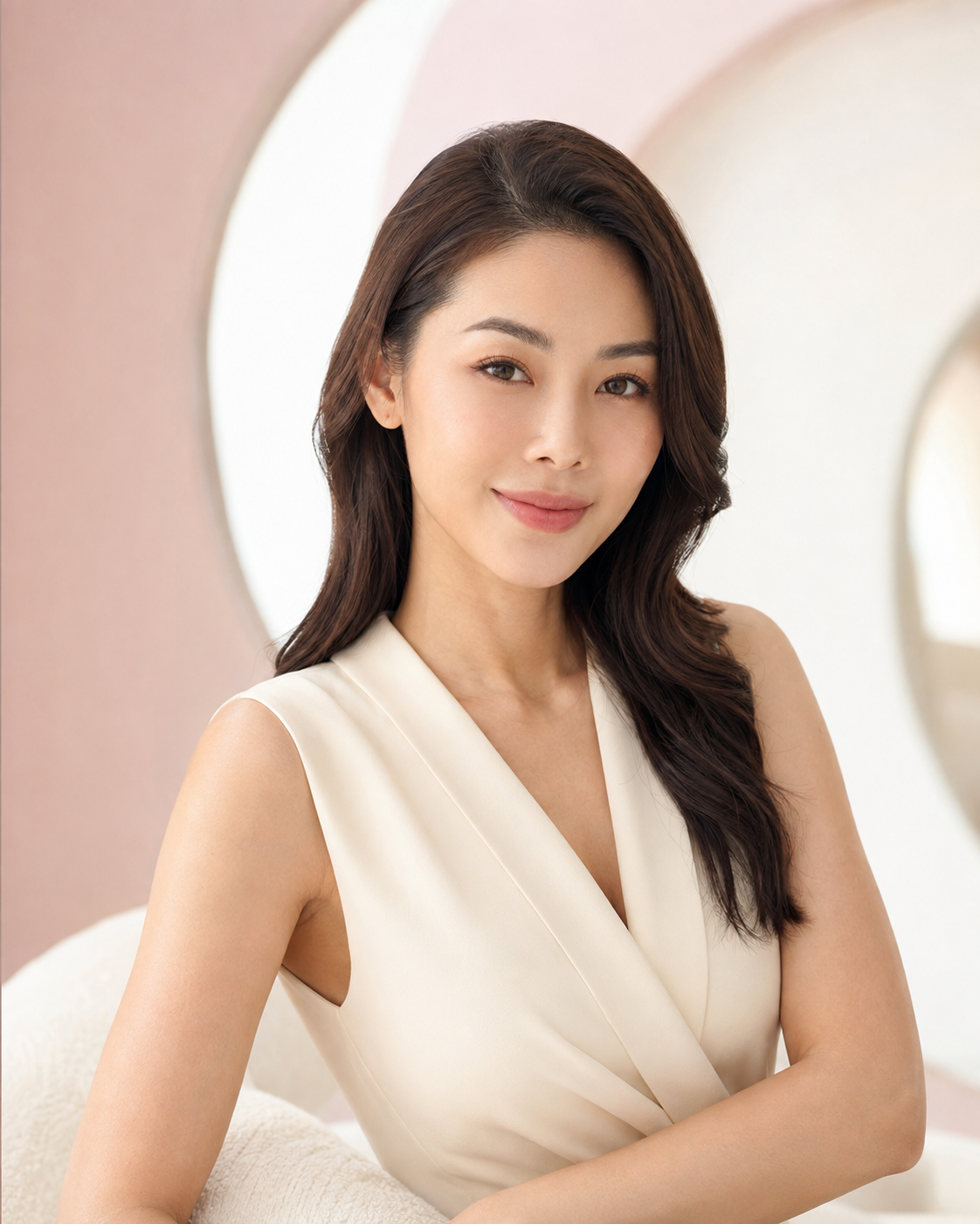 ผู้หญิงเอเชียผิวสวยอย่างเป็นธรรมชาติ